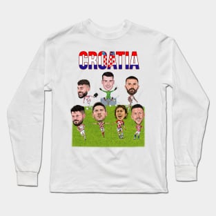 Croatian Football Long Sleeve T-Shirt